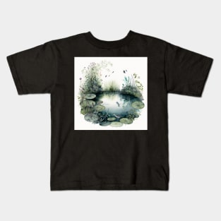 Coy Pond Ornamental Kids T-Shirt